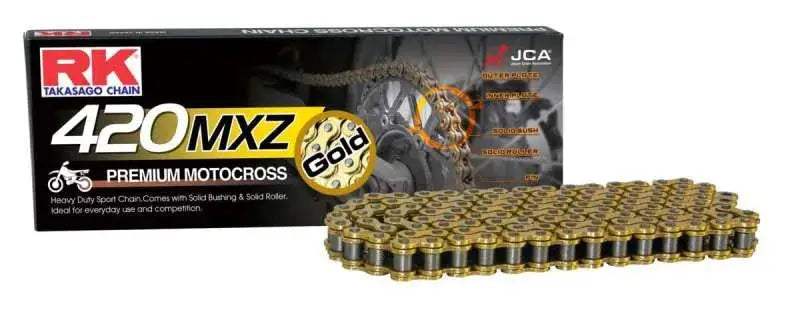 RK Chain GB420MXZ-130L - Gold - Drivetrain