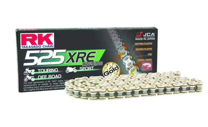 RK Chain GB525XRE-110L XW-Ring - Gold - RV and Auto Parts