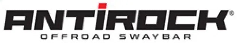 Antirock Offroad sway bar logo on RockJock Antirock sway bar kit for offroad vehicles