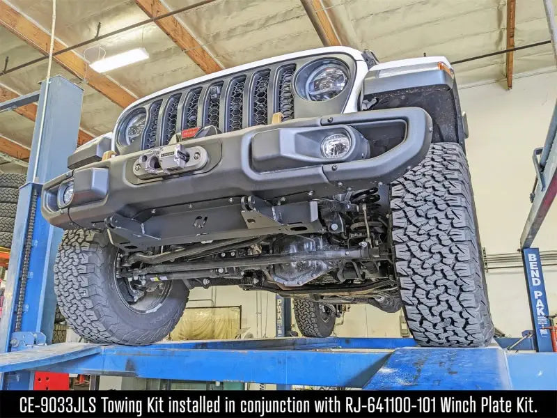 RockJock JL/JT Tow Bar Mounting Kit Steel Bumper - Truck & Automotive