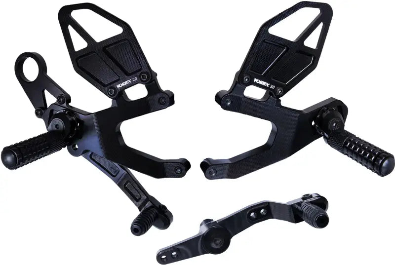 RS184K Rear Set Complete Blk Bmw