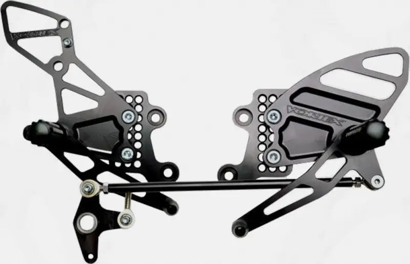 RS205K Rear Set Complete Blk Hon