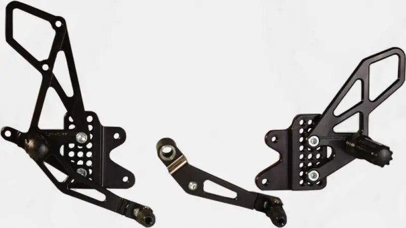 RS553K Rear Set Complete Blk Suz
