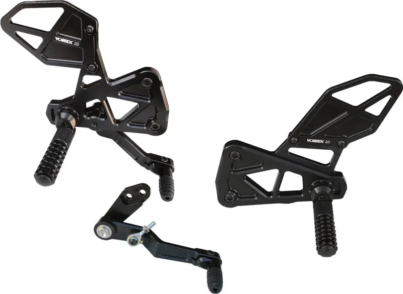 RS591K Rear Set Complete Blk Suz