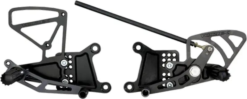 RS602K Rear Set Complete Blk Yam