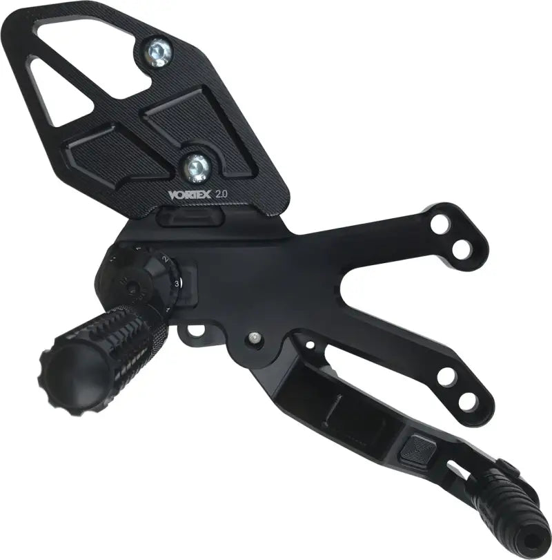 RS628K Rear Set Complete Blk Yam