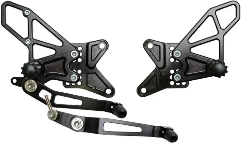 RS681K Rear Set Complete Blk Yam