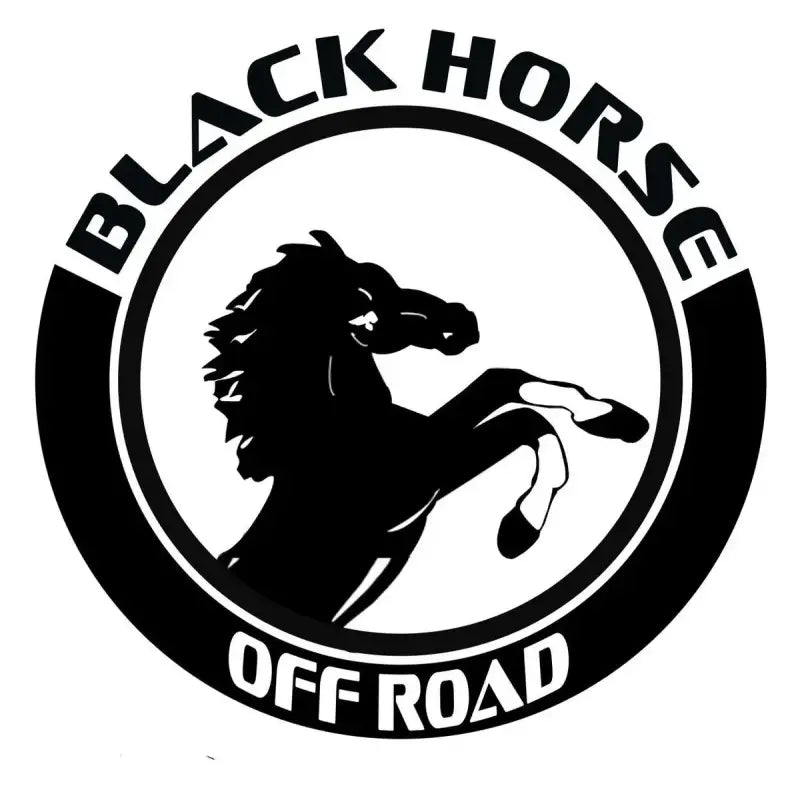 RU-FOF116-B Black Horse Rugged Heavy Duty Grille Guard