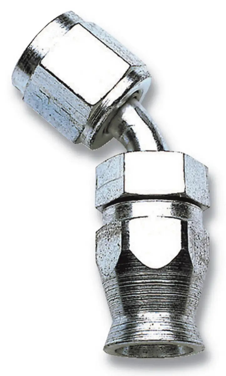 Russell Performance -6 AN Endura Pwerflex Power Steering 45 Degree Hose Ends - 620411
