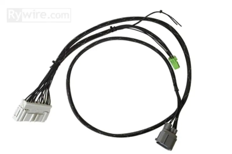 Black wiring harness with connectors for Honda S2000 chassis specific adapter