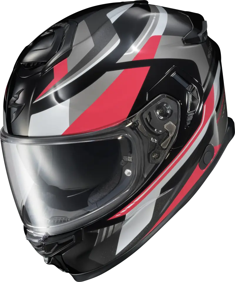 Exo Eclipse Full Face Helmet Lunar Red/White/Black Md - SCORPION EXO