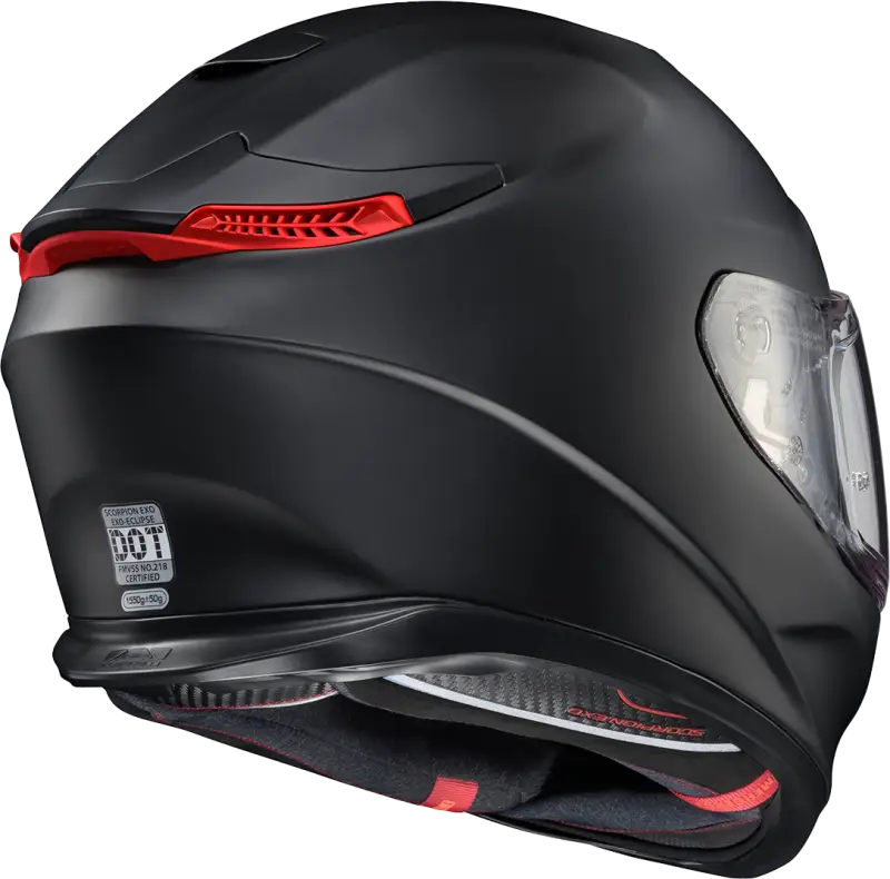 Exo Eclipse Full Face Helmet Matte Black 2x - SCORPION EXO