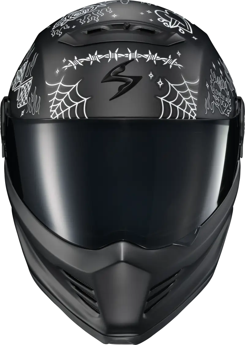 Covert Fx Full Face Helmet The Litas 2 Black Lg - SCORPION EXO