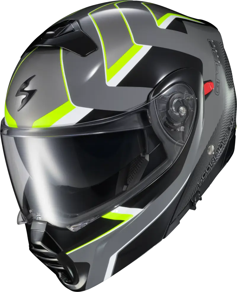 Exo Gt930 Transformer Helmet Morph Grey/Hi Viz 3x - SCORPION EXO