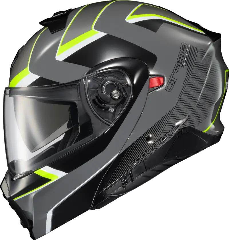 Exo Gt930 Transformer Helmet Morph Grey/Hi Viz Sm - SCORPION EXO