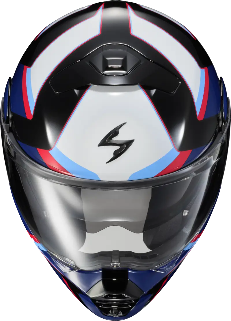 Exo Gt930 Transformer Helmet Morph Blue/Red 3x - SCORPION EXO