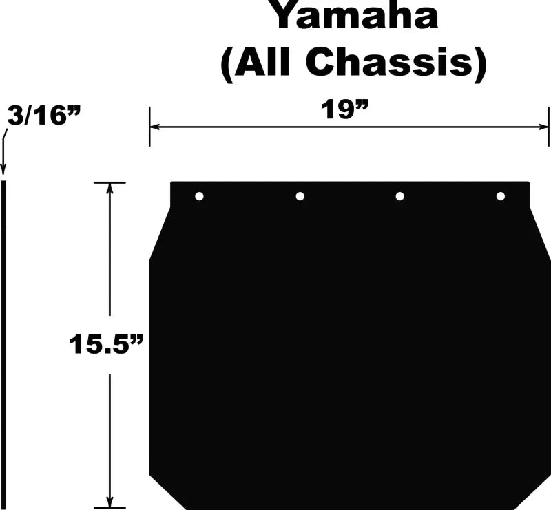 SF-YAMPB Snowflap Yamaha All Models 98 16