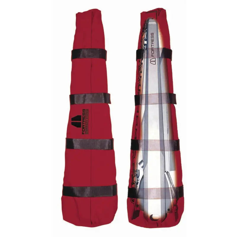 Red SFX-23 Fortress Anc Fx-23 Stowaway Bag displaying durable construction with interior compartments, ideal for RV, Automotive, Powersports, off-road, marine, truck accessories, interior, and truck bed use, AVADA - Best Sellers, Must Haves.