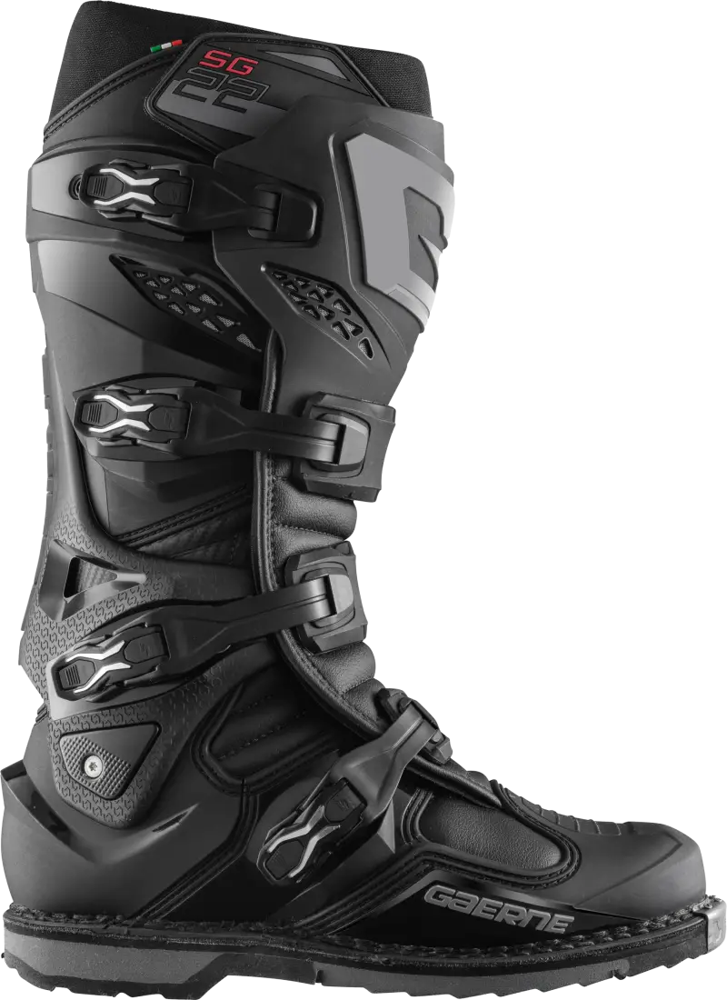 GAERNE Sg 22 Boots Black Sz 07 for Powersports