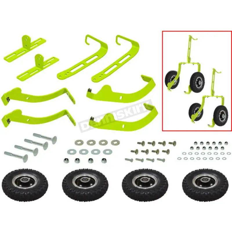 Ski Protec Dolly Set With Premium Wheels