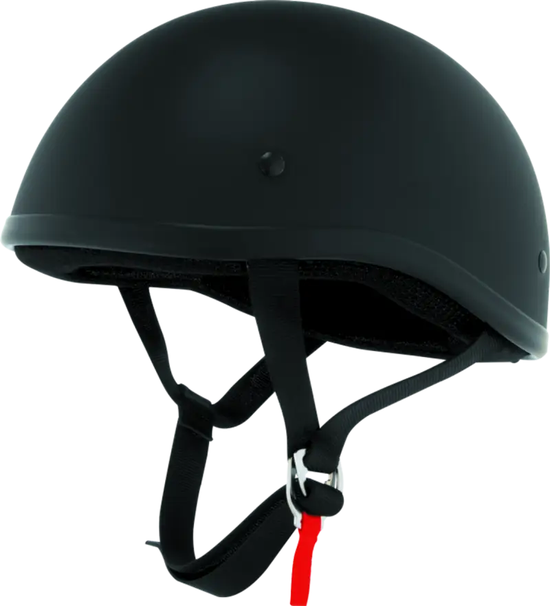 Skid Lids Original Helmet Flat Black small for motorcycle riders