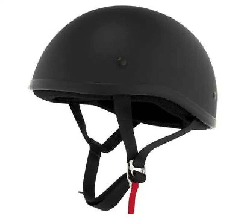 Matte black Skid Lids Original Helmet Flat Black XL for cool ride safety