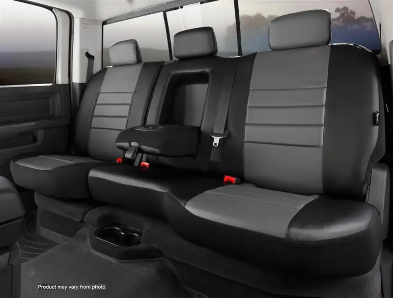 SL62-90 GRAY FIA Sl Rear 60/40 Split Seat Cover Toyo