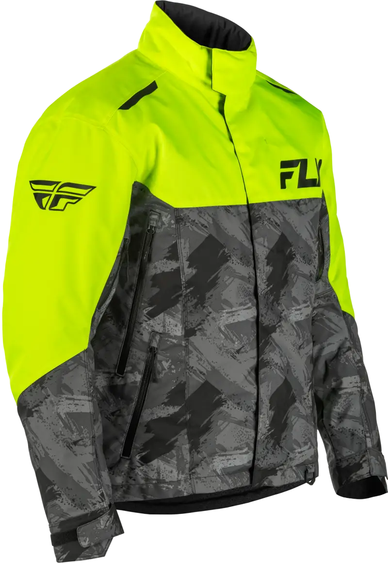 Snx Pro Jacket Hi Vis/Black Sm - FLY RACING
