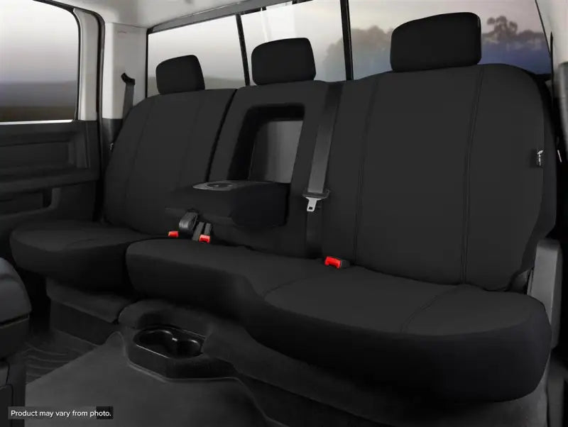 SP82-80 BLACK FIA Sp Rear 60/40 Split Seat Cover Ford