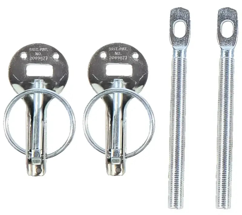 Sparco Hood Pin Silver - 01606S