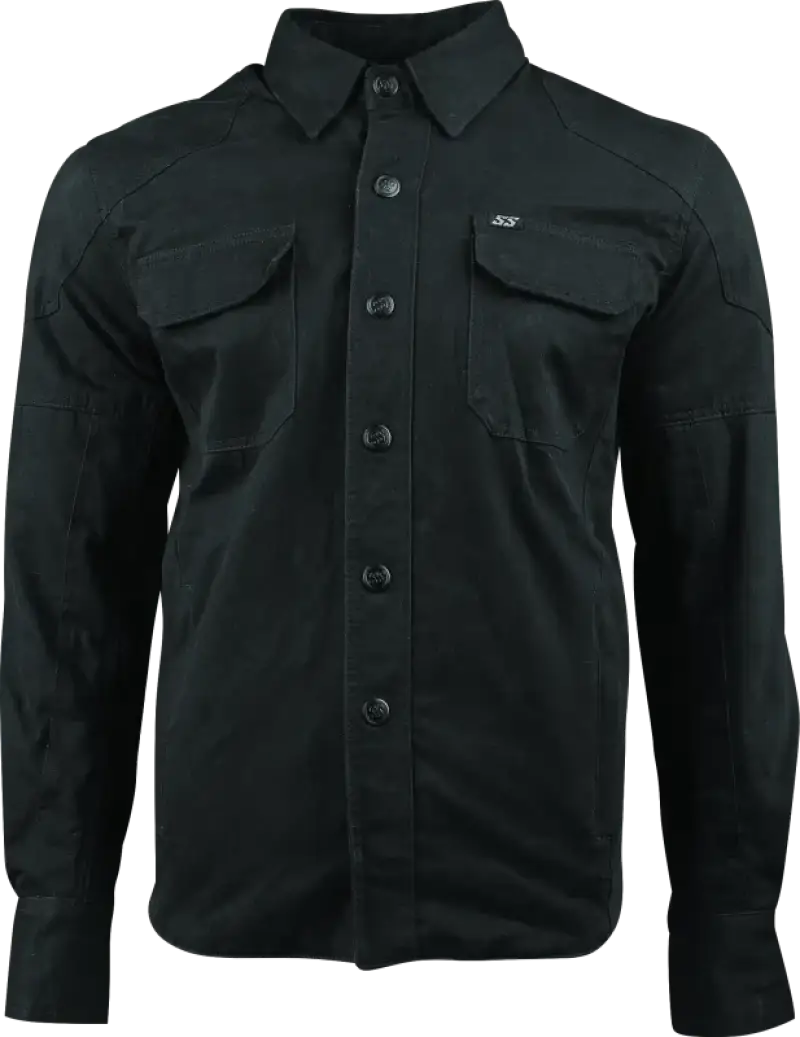 Speed and Strength Call to Arms Moto Shirt Black - Small - Apparel
