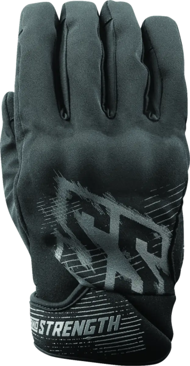 Black Speed and Strength Fame and Fortune Gloves for strong grip and style