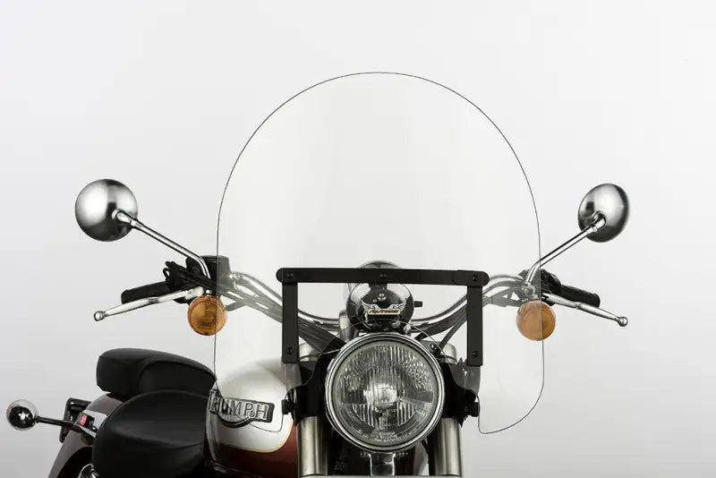 SS-30-17CFQB SS30 ClaSSic Windshield 17" Clear/Black