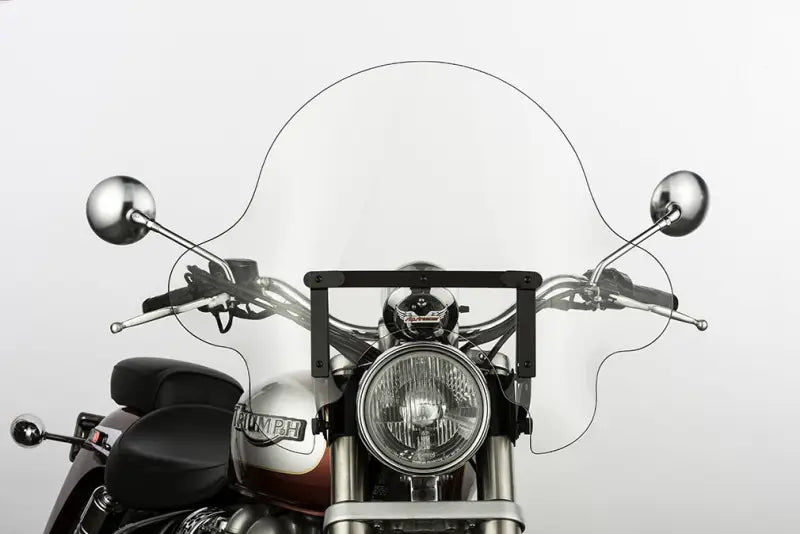 SS-32-16CFQB SS32 Falcon Windshield 16" Clear/Black