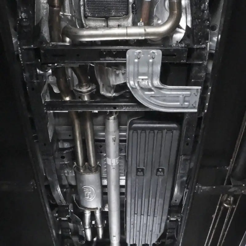 Stainless Works 2017+ Ford Raptor 3.5L 3in Catback Factory Connect Dump Exit - FTR17CBDP