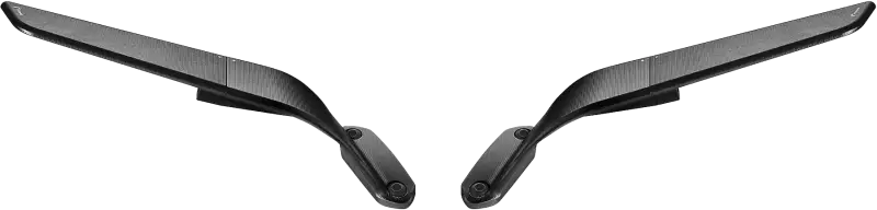 Stealth Sport Mirror Duc Black Pair