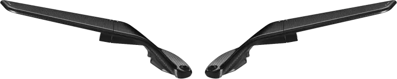 Stealth Sport Mirror Kaw Black Pair