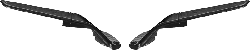 Stealth Sport Mirror Kaw Black Pair