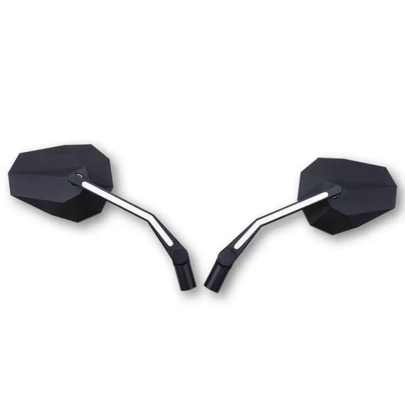 Stealth X3 Drl Mirror Pair Matte Black