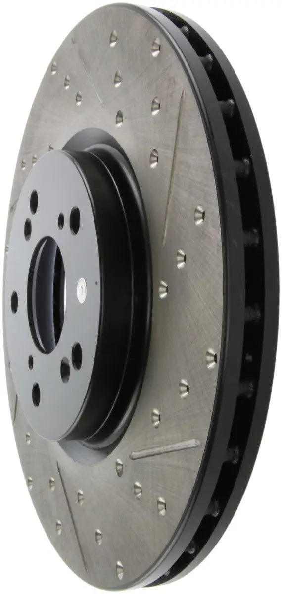 StopTech 04-08 Accura TL (Brembo Caliber) SportStop Slotted & Drilled Left Front Rotor