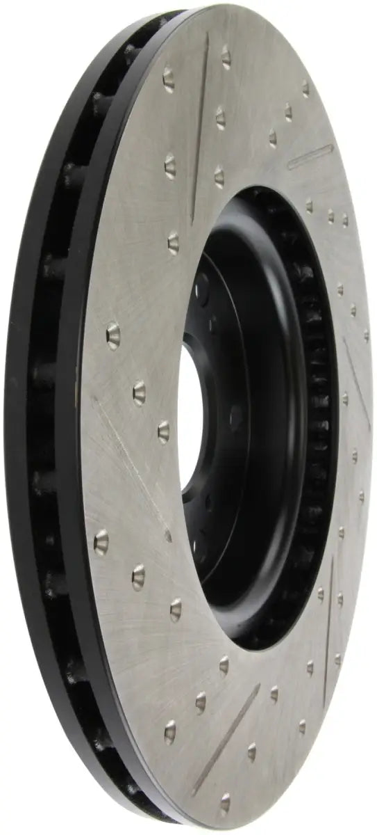 StopTech 04-08 Accura TL (Brembo Caliber) SportStop Slotted & Drilled Left Front Rotor