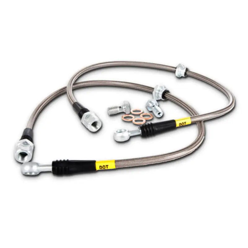 StopTech Stainless Steel Front Brake lines for 95-07 Toyota 4 Runner - Truck & Automotive
