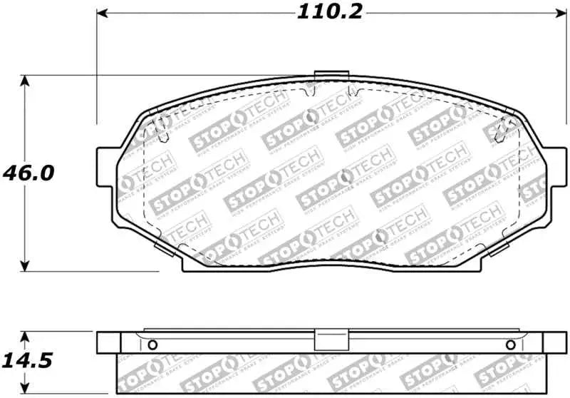 Stoptech 308.05250