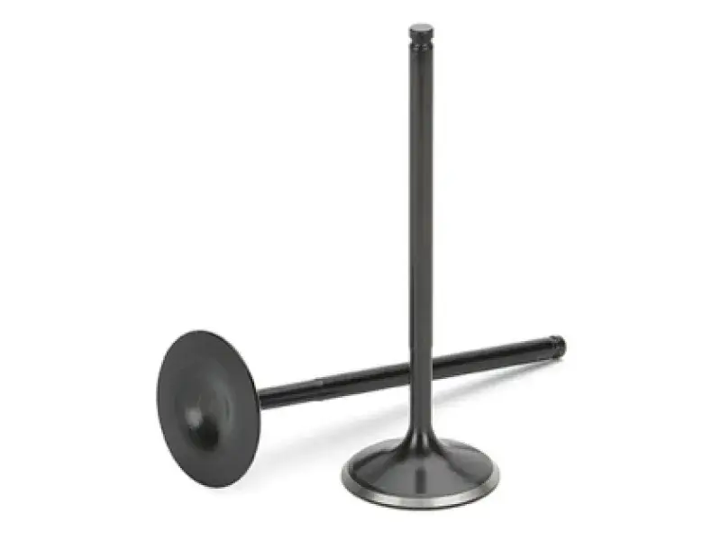 Supertech Honda B18A/B20 31x6.57x105.40mm Blk Nitrided Intake Valve - Set of 8 - Engine Components