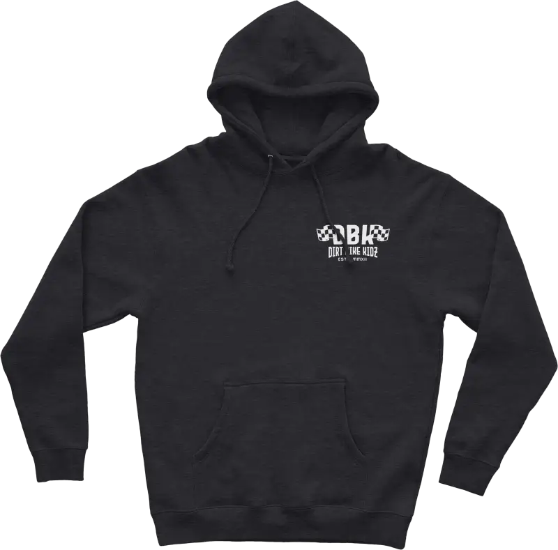 Till The End Youth Hoodie Charcoal Ys - DBK