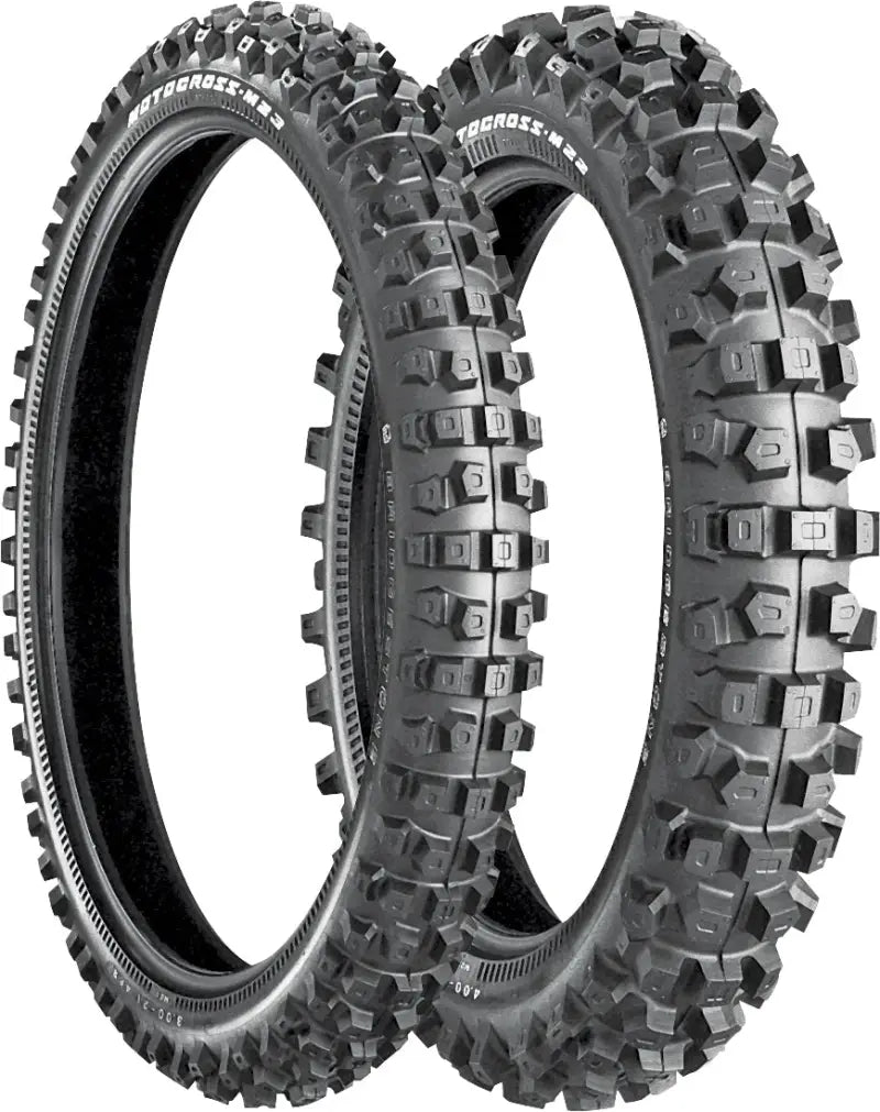 Tire M23 Front 70/100 17 40m Bias Tt - BRIDGESTONE
