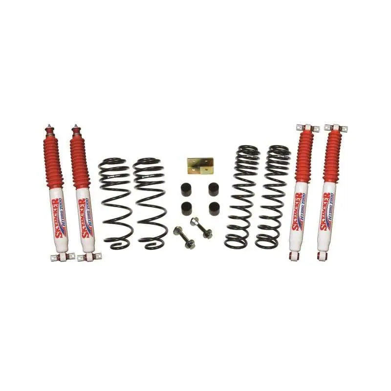 Skyjacker TJ25BPHLT Skyjacker Jeep Wrangler TJ/LJ 2.5in Dual Rate Long Travel Front & Rear Kit w/ Hydro 7000 Shocks