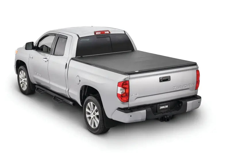 2019 Toyota Tundra with Tonno Pro tonneau cover and chrome accents