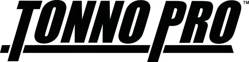Tonno Pro black truck bed cover on Toyota Tundra 22-23 with fold tonneau cover