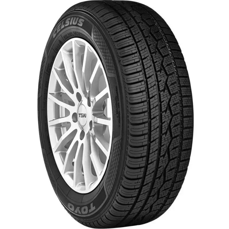 All-season radial tire featuring Toyo Celsius Tire 215/60R17 96H for year-round driving